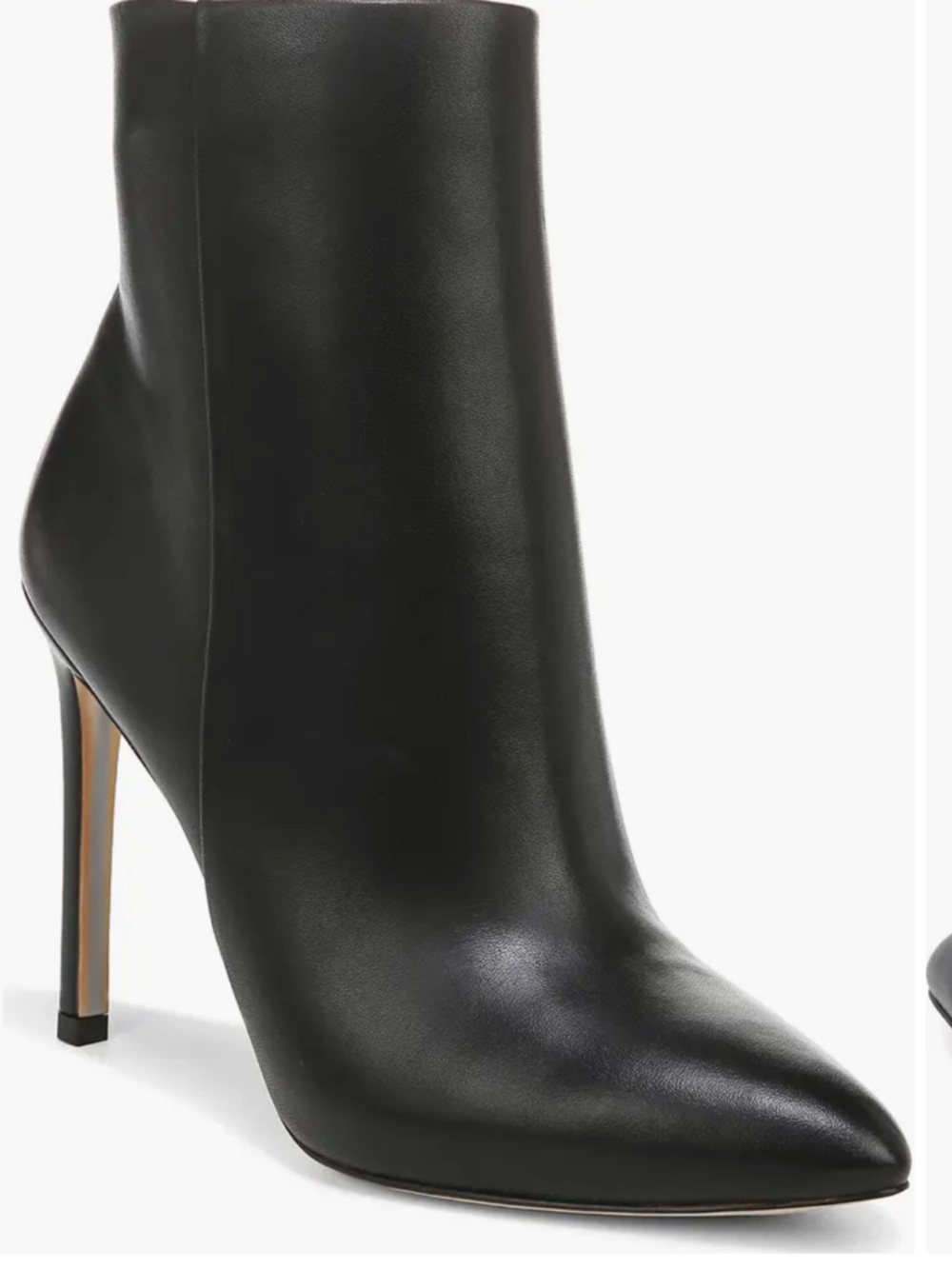 NWOT Sam Edelman Wrenley Black Pointed Toe Stiletto Ankle Boots